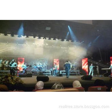 IP65 PH6 Rental LED Display Billboard , Day and Night Stadi